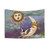 Celestial Angel Moon and Sun Tarot Tapestry