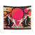 Colorful Groovy 70s Psychedelic Tapestry Wall Hanging