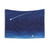 Blue sailing tapestry with shooting stars and ocean waves