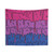 Pastel Bisexual Pride Melting Tapestry - LGBTQ Art