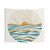 Sun and Sea Abstract Landscape Tapestry