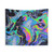 REST MY CHEMISTRY abstract digital art tapestry