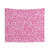 Pink Leopard Print Tapestry