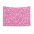 Pink Leopard Print Tapestry