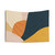 Colorful Mid-Century Sunset Tapestry