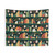 Hygge Library Tapestry Wall Art