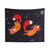 Space Foxes Digital Tapestry