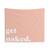 Get Naked Peach Graphic Tapestry