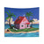 Kame House Dragon Ball Tapestry - Nostalgic Anime Artwork