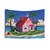 Kame House Dragon Ball Tapestry - Nostalgic Anime Artwork
