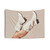 Neutral Beige Tapestry with Cowboy Boot Motif