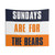 Chicago Bears Tapestry - Sundays Are for The Bears