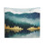 Mist Reflection Tapestry - Ethereal Nature Wall Art