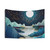 Moon Glow Landscape Tapestry