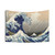 Stunning Great Wave Tapestry Wall Art Decor