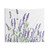Hand Painted Purple Lavender Tapestry