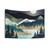 Star Lake Tapestry - Celestial Nature Wall Art