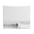 Surfer on Wave Black and White Tapestry