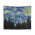 Starry Night Forest Tapestry