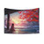Anime Sunset Tapestry Wall Hanging