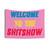 Welcome to the Shitshow Pink Tapestry