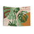 Mid Century Modern Monstera Tapestry - Abstract Botanical Wall Decor