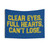 Clear Eyes, Full Hearts Tapestry - Friday Night Lights Decor