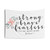 Bible Verse Strong Brave Fearless Tapestry