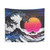Retro Wave Wall Tapestry