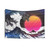 Retro Wave Wall Tapestry