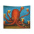 Life of the Party Tapestry featuring a fun, humorous octopus design