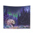 Mystical Spirit Wolf Tapestry