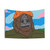 Sassy The Sasquatch Tapestry Wall Hanging