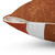 Terracotta Abstract Modern Pillow