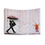 Banksy Inspired Rainbow Umbrella Tapestry