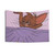 Funny Cartoon Character Tapestry