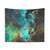 Green Galaxy Tapestry Wall Hanging