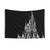 Black and White Magic Castle Stamp Tapestry