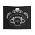 Gothic Necromancer Emblem Tapestry