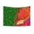 Psychedelic Lady Tapestry Wall Hanging