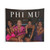 Phi Mu Sorority Tapestry Wall Hanging