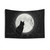 Cat Tapestry with Full Moon Design