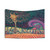 Colorful Mind Forest V1 Tapestry - Brain Anatomy Art