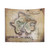 Classic Neverland Map Tapestry for King Size Beds