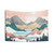 Lake Sunrise Landscape Tapestry
