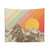 Mountainscape #1 Retro Tapestry