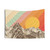 Mountainscape #1 Retro Tapestry