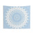 Baby Blue Boho Mandala Tapestry