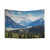 Nature Photography Wall Tapestry - Forest Mountains River Landscape