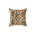 Vintage Floral Aubusson Tapestry Pillow
